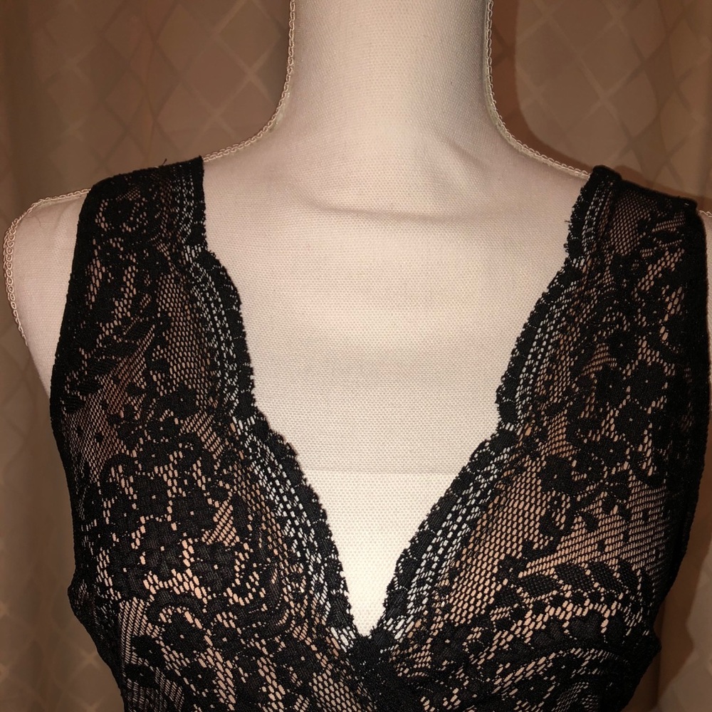 Lace crop top